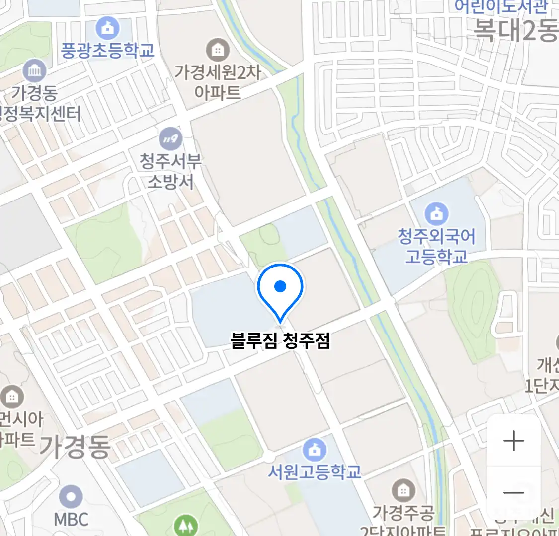 블루짐 청주점
