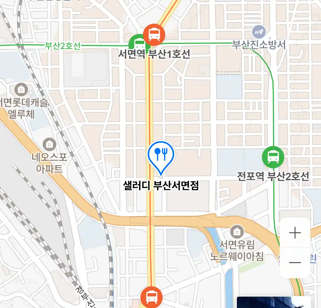 샐러디 부산서면점