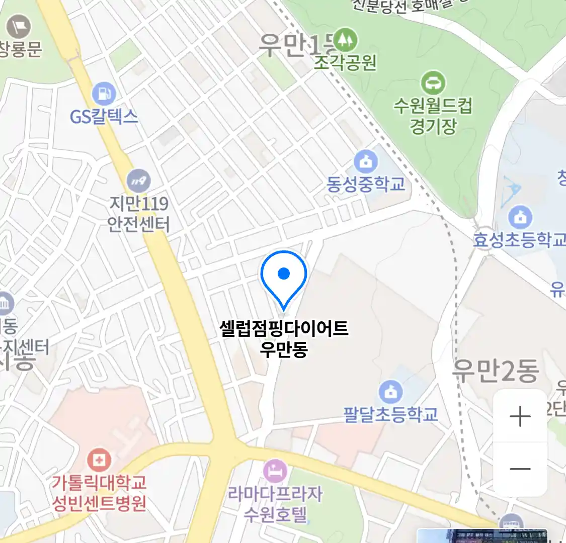 셀럽점핑다이어트 우만동