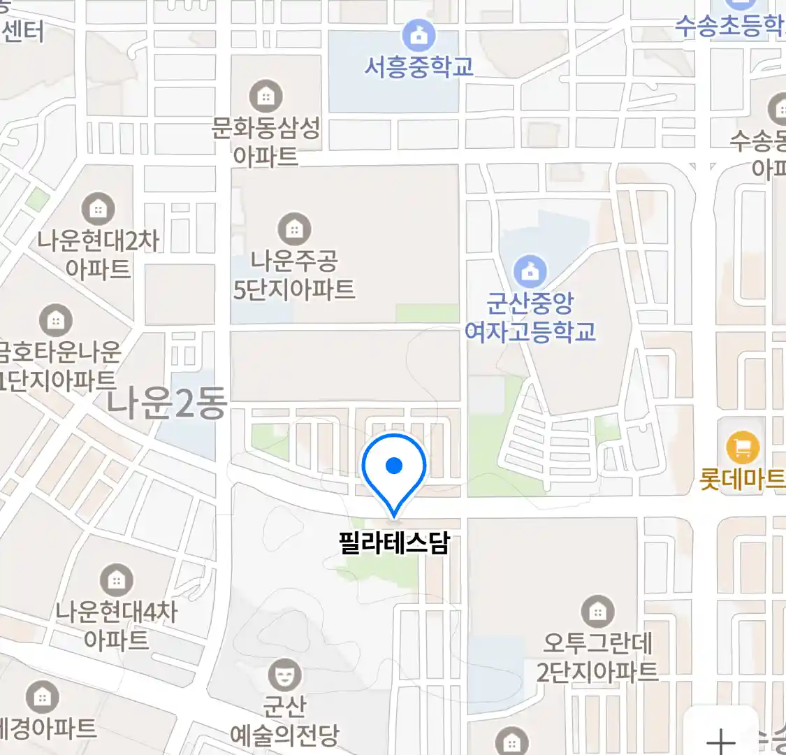 필라테스담 위치