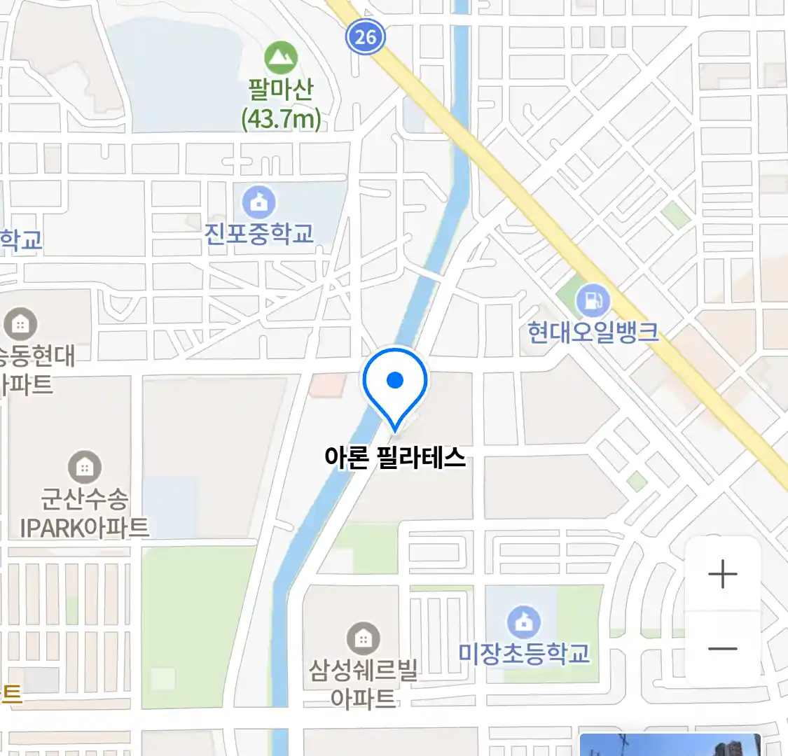 아론 필라테스 위치
