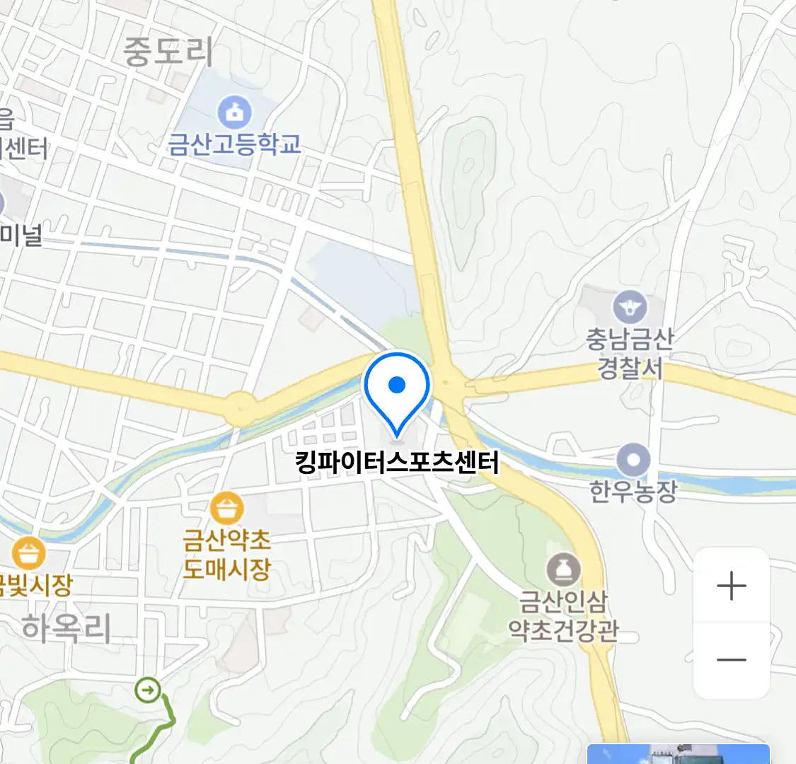 킹파이터스포츠센터 위치