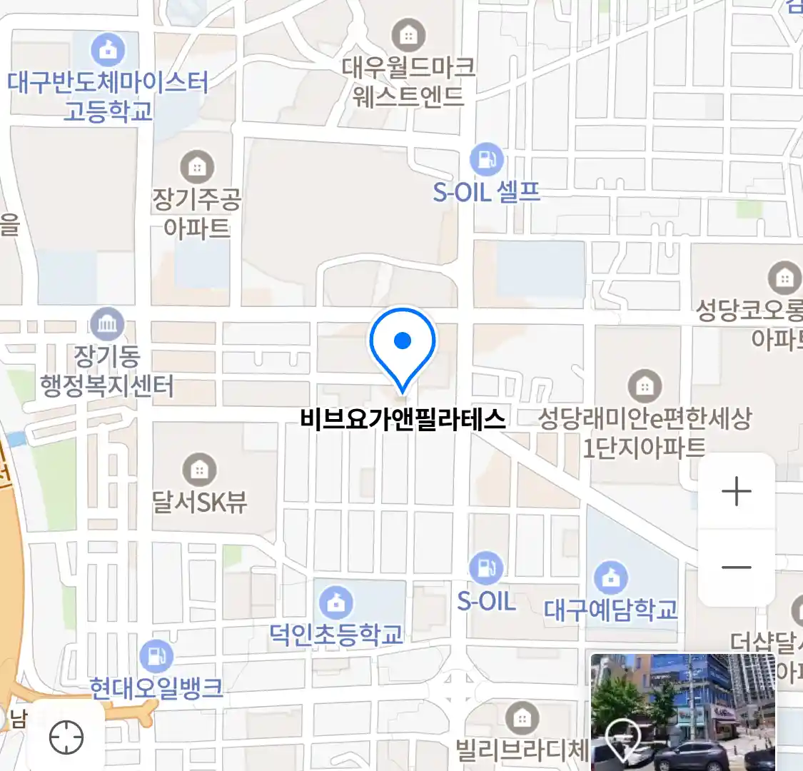 비브요가앤필라테스 위치