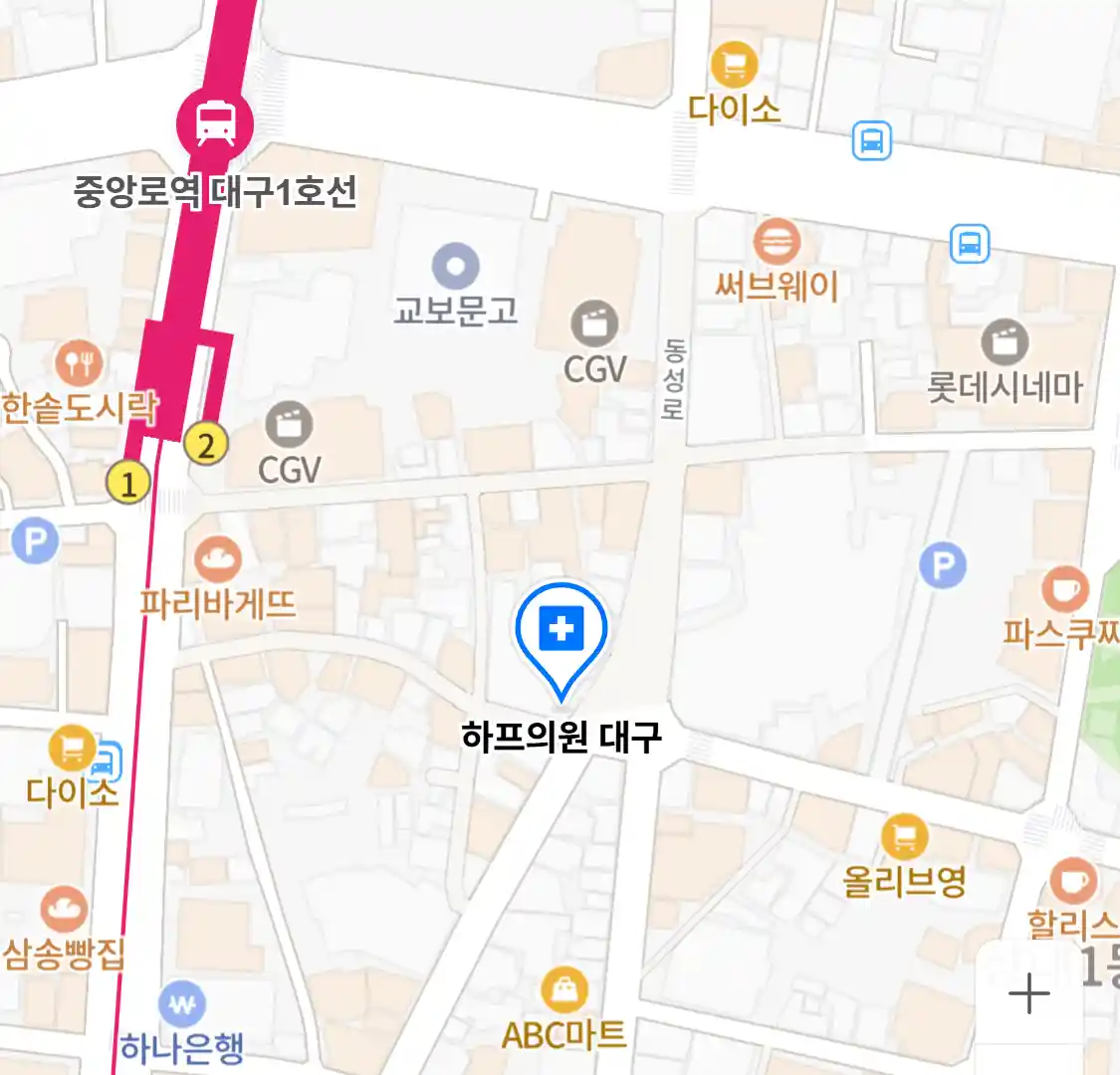 하프의원 대구