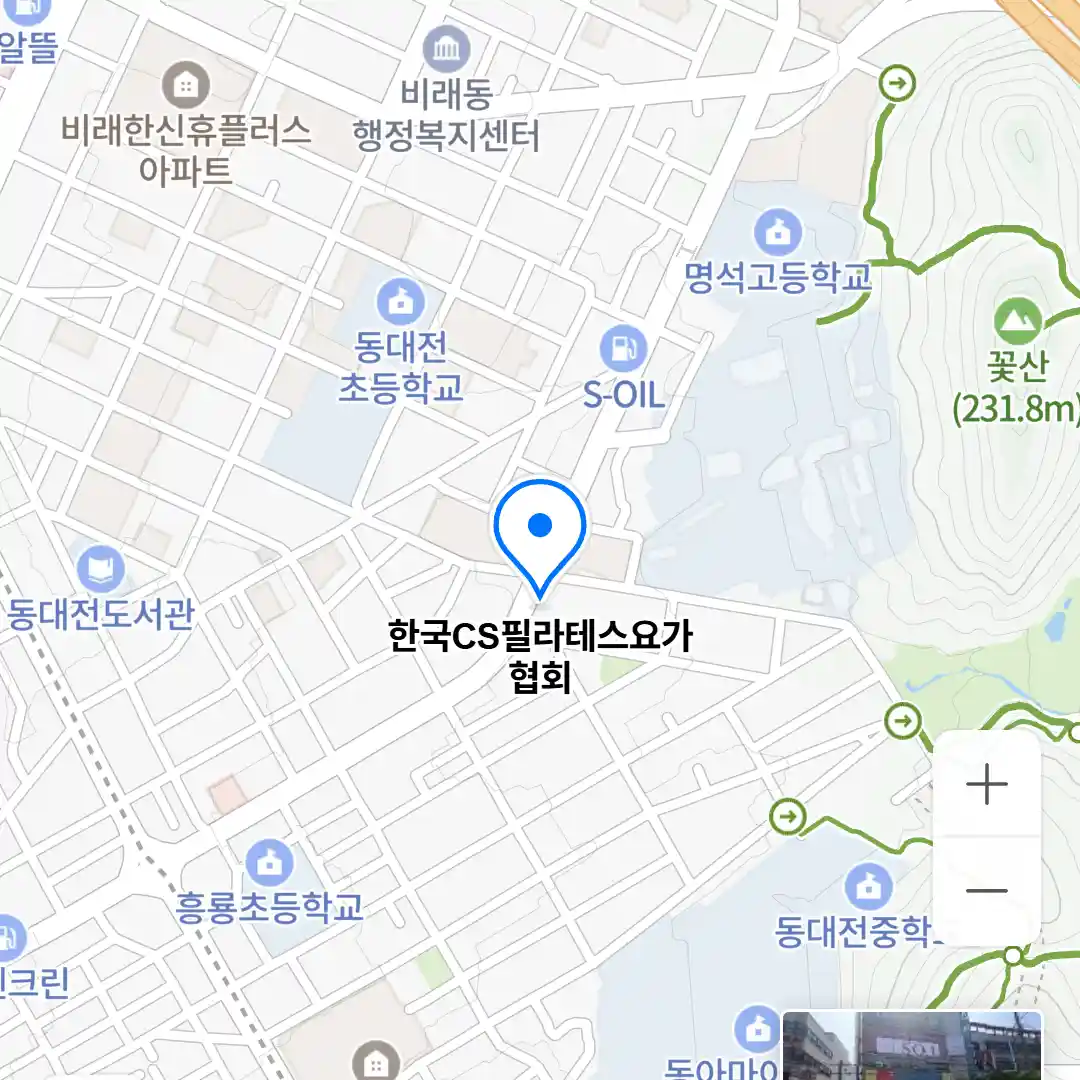 한국CS필라테스요가협회 위치