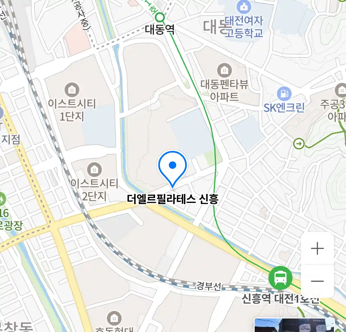 더엘르필라테스 신흥 위치