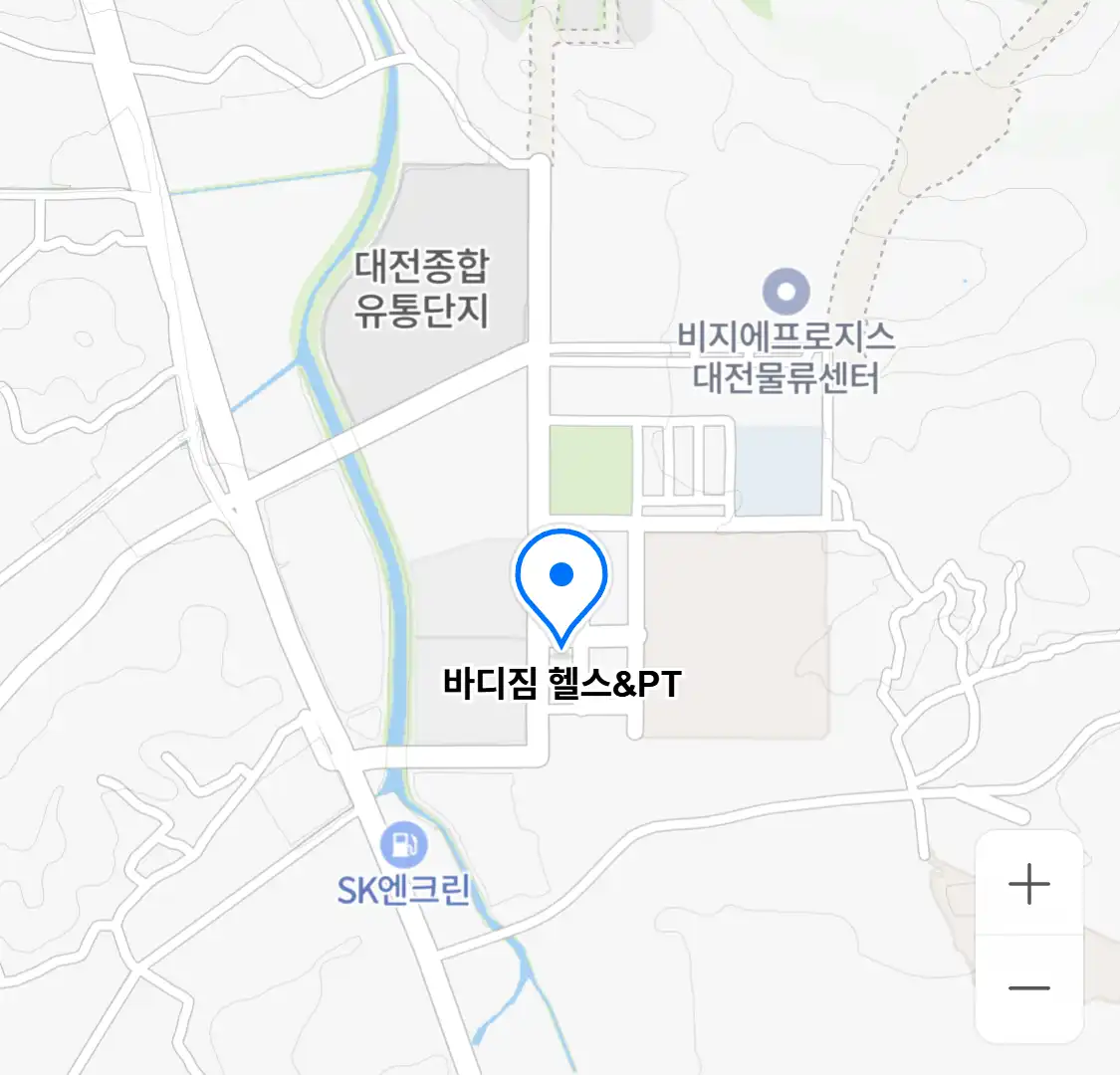바디짐 헬스&PT 위치