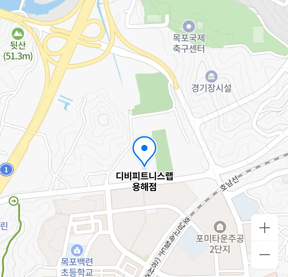디비피트니스랩 용해점 위치