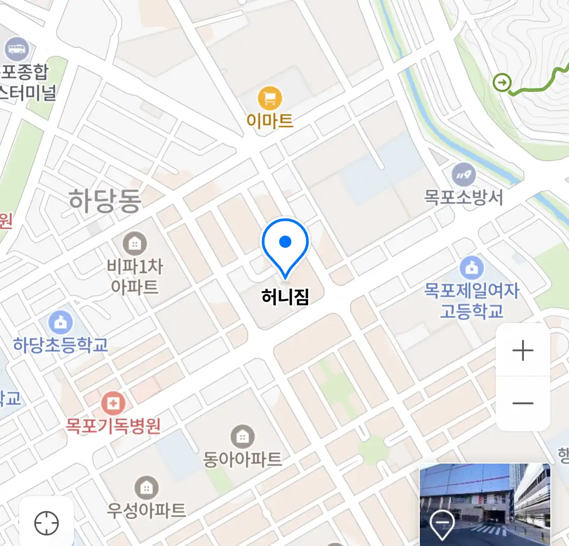 허니짐 위치