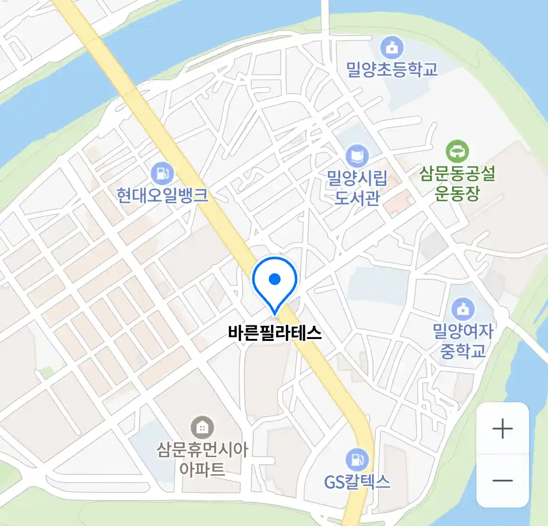 바른필라테스 위치