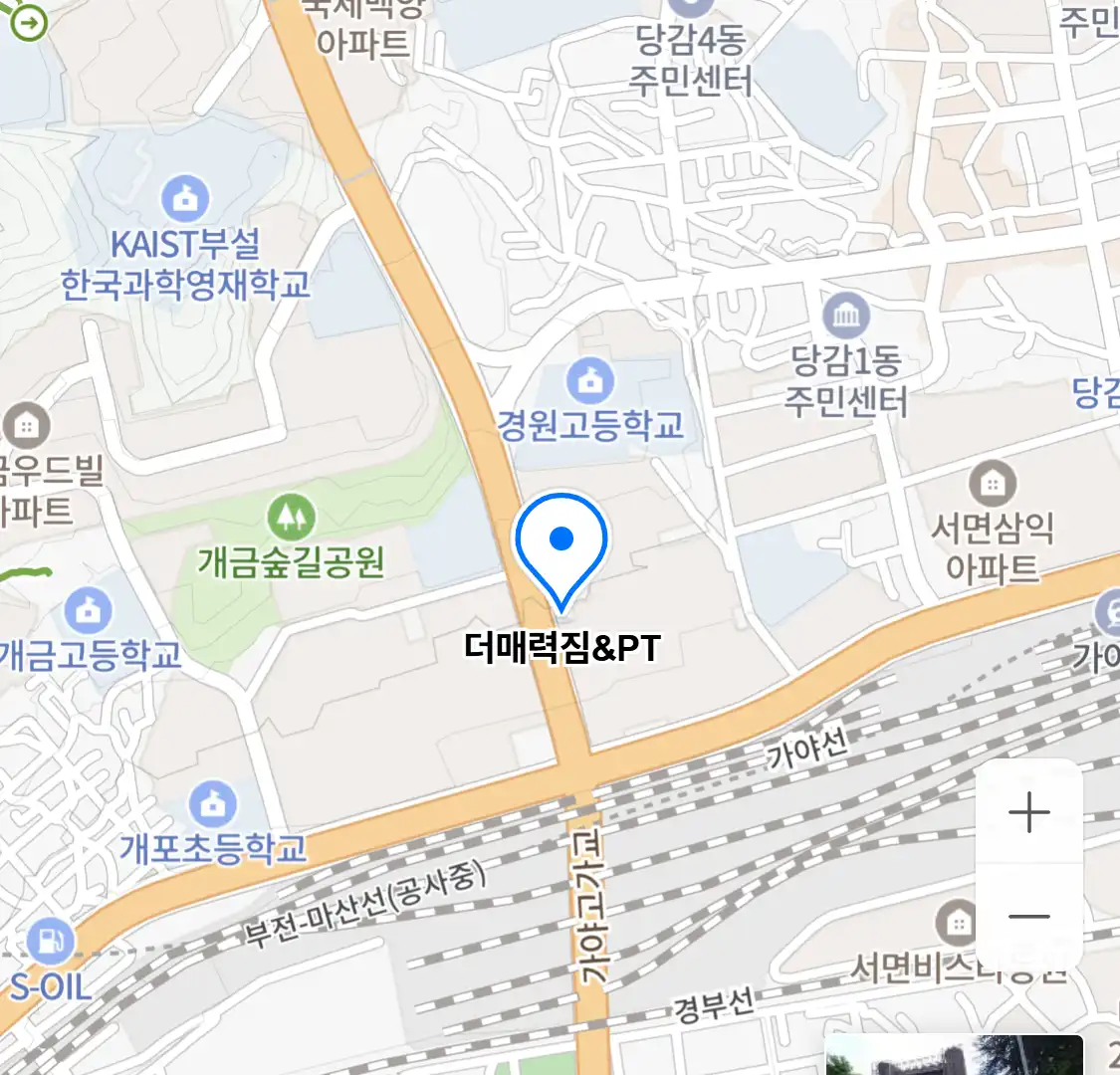 더매력짐&PT 위치
