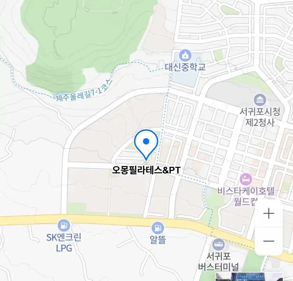 오몽필라테스&PT 위치