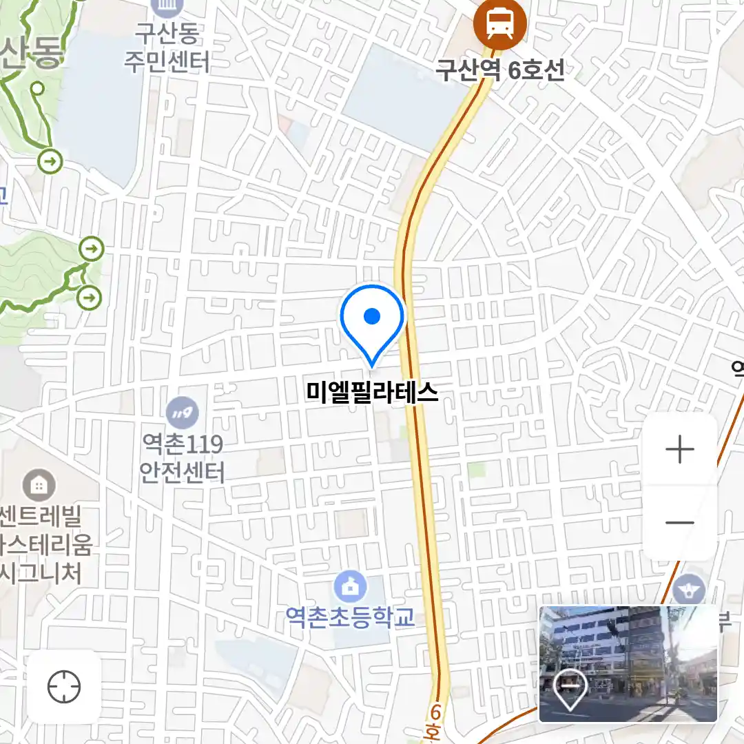 미엘필라테스 위치