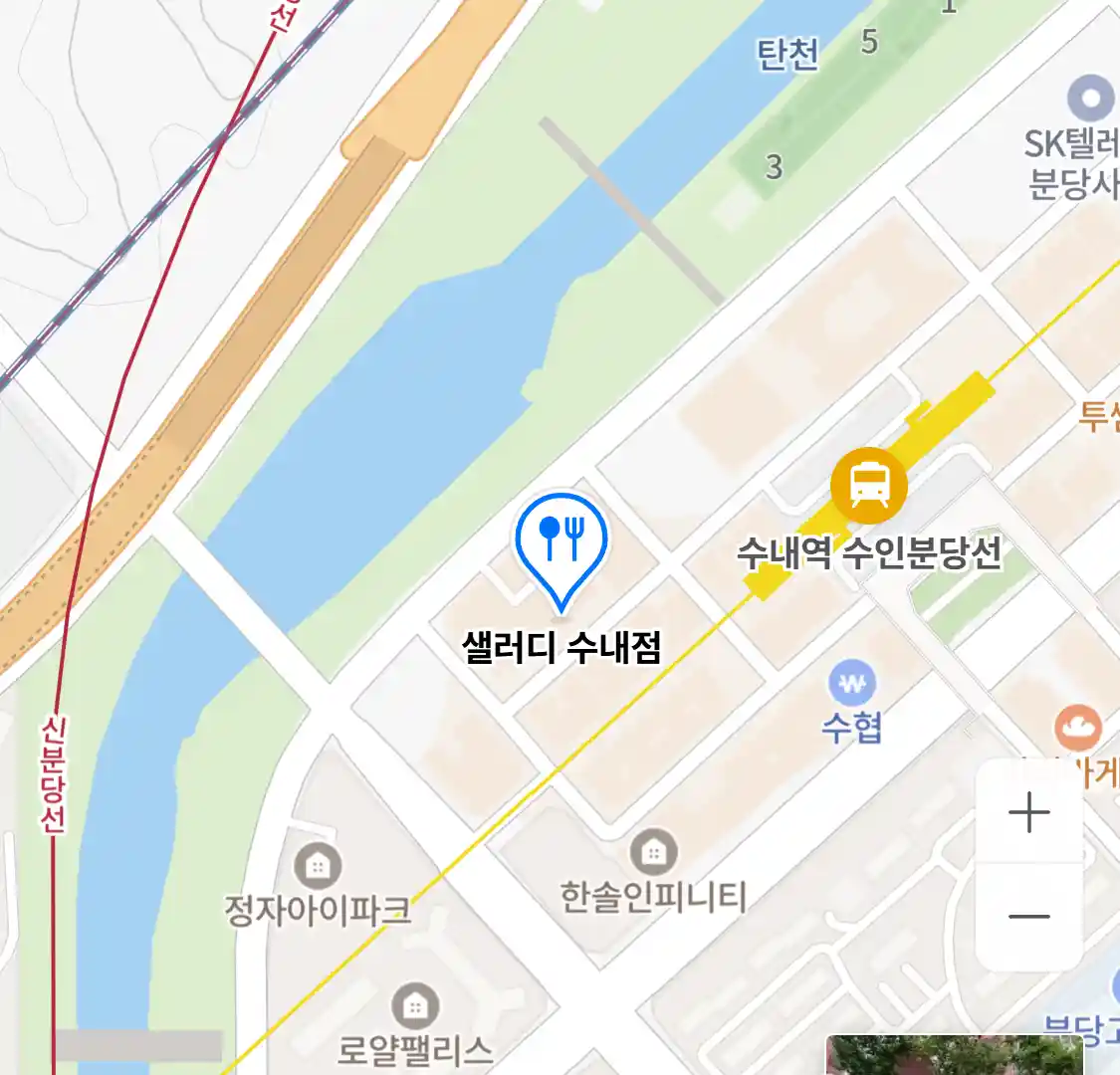 샐러디 수내점