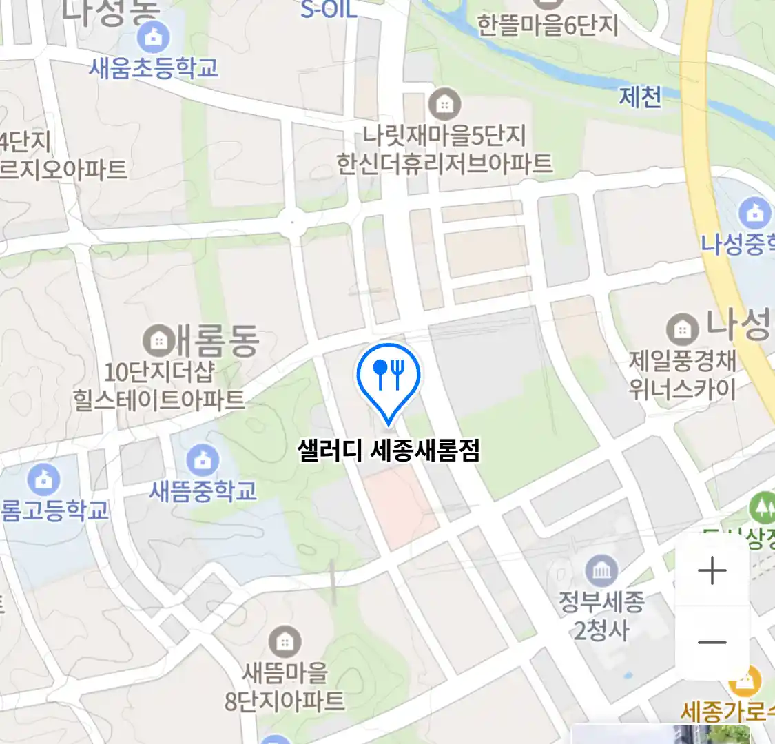 샐러디 세종새롬점
