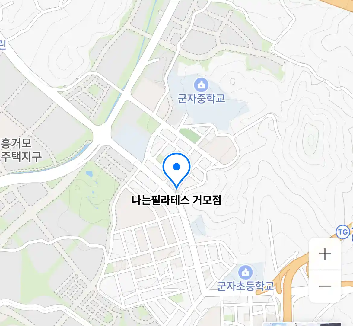 나는필라테스 거모점 위치