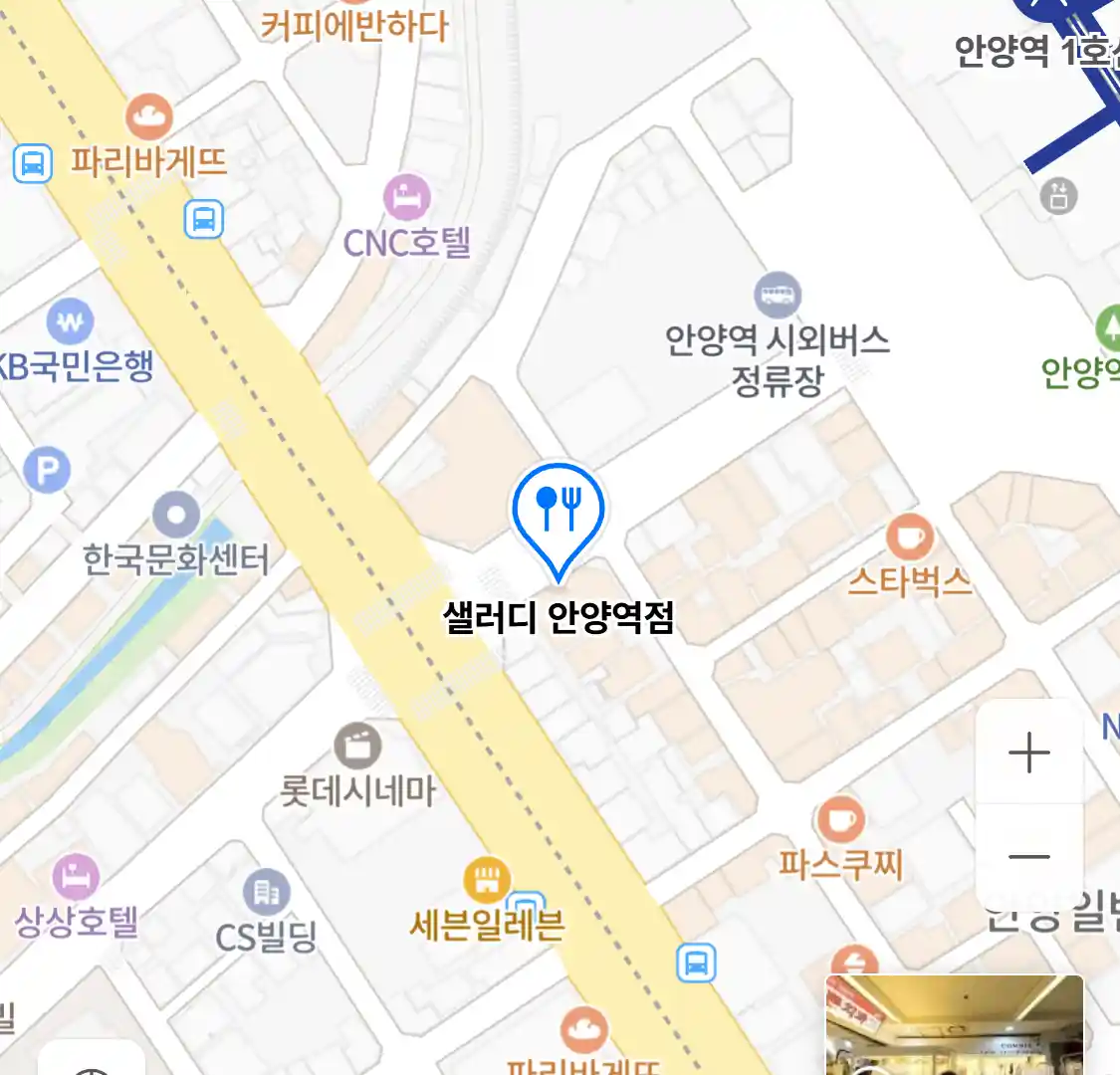 샐러디 안양역점