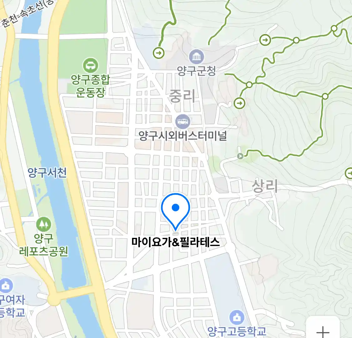 마이요가&필라테스 위치
