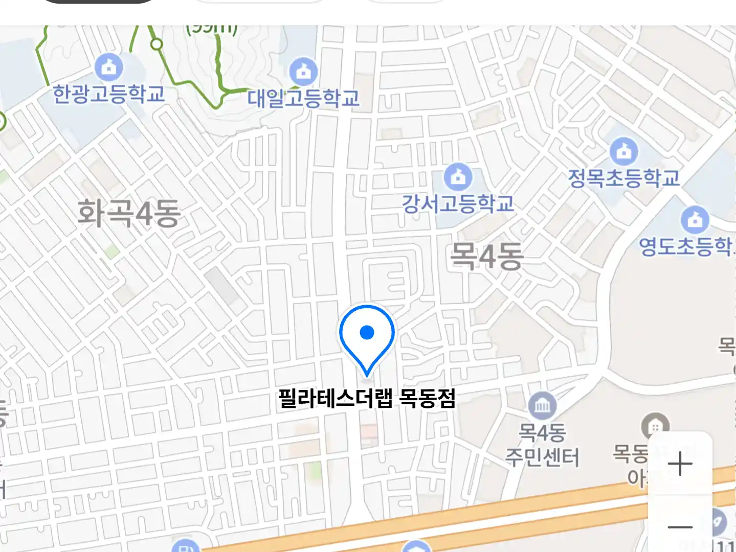 필라테스더랩 목동점 위치