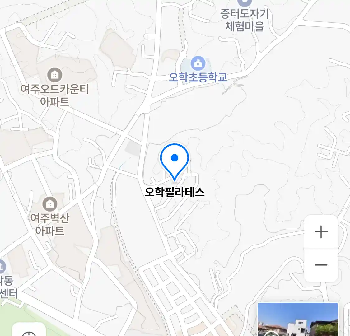 오학필라테스 위치