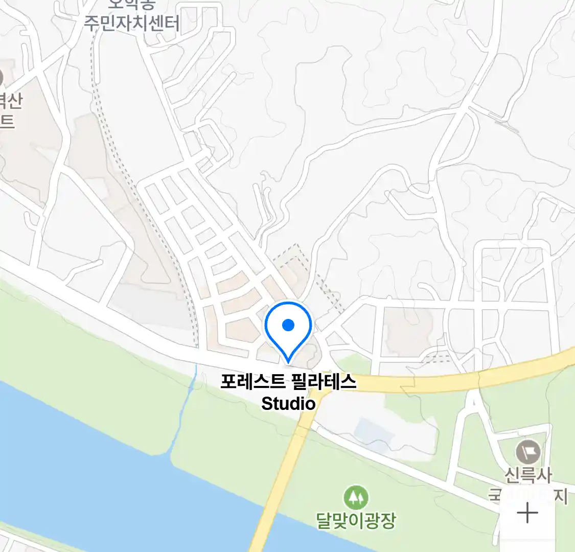 포레스트 필라테스 Studio 위치