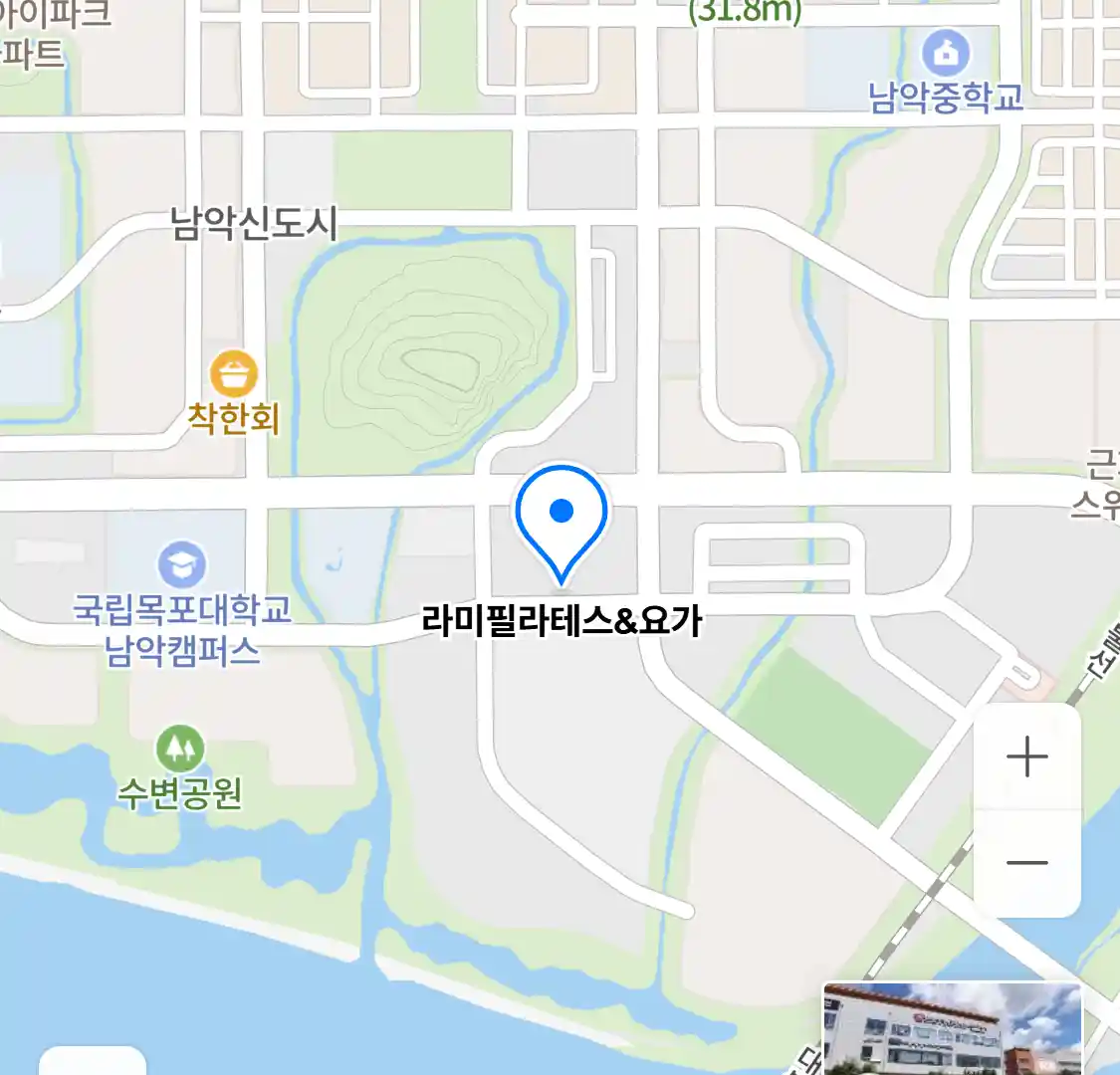라미필라테스&요가 위치