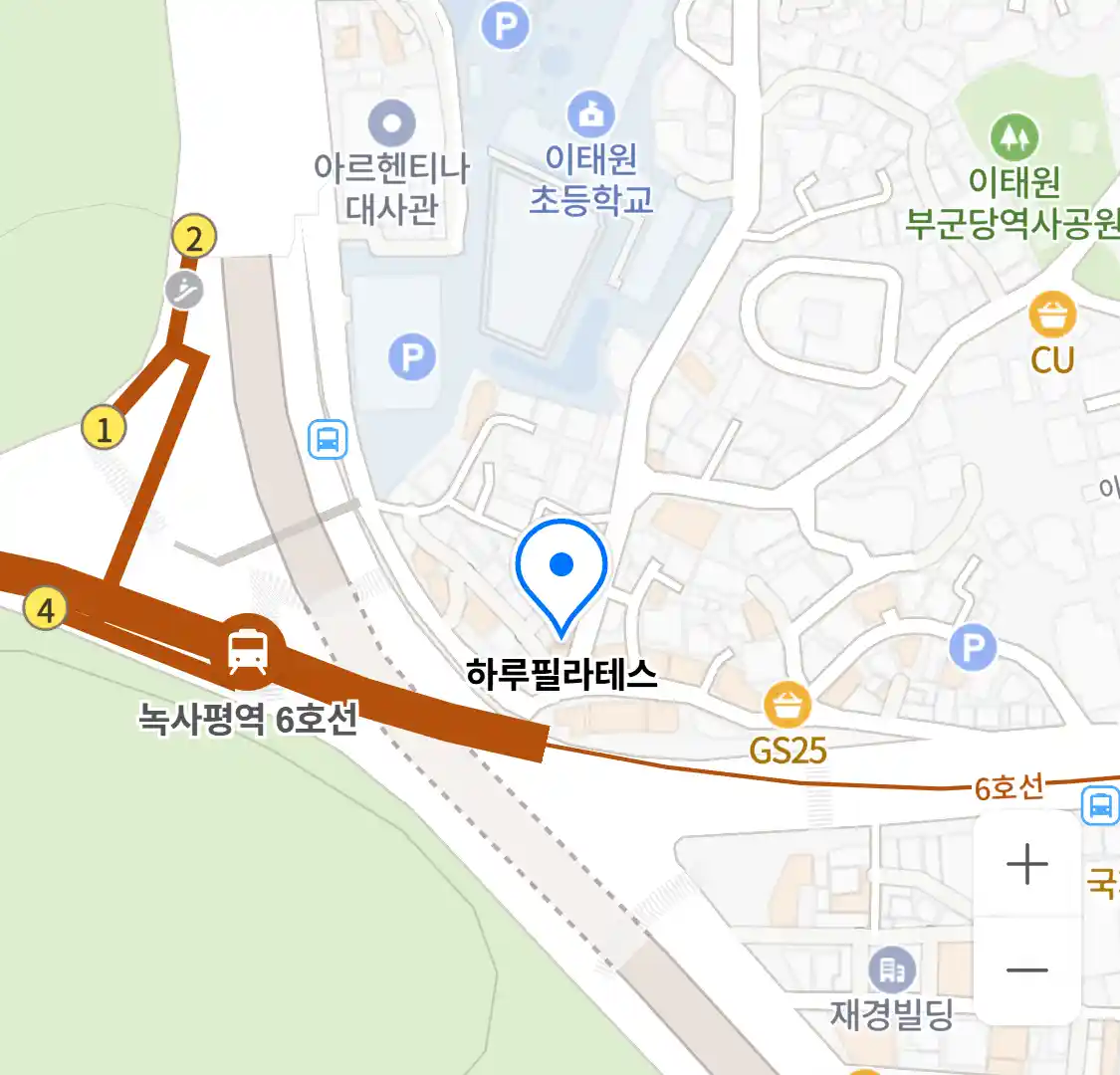 하루필라테스 위치
