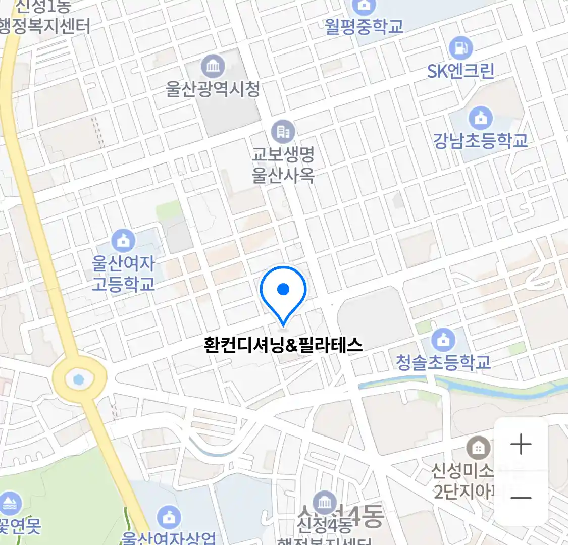 환컨디셔닝&필라테스 위치