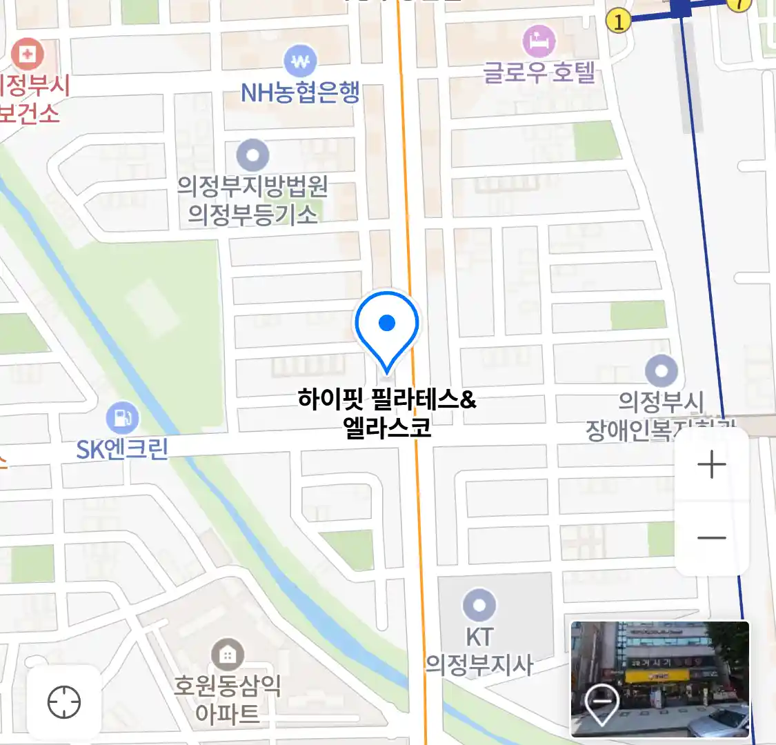 하이핏 필라테스&엘라스코 위치