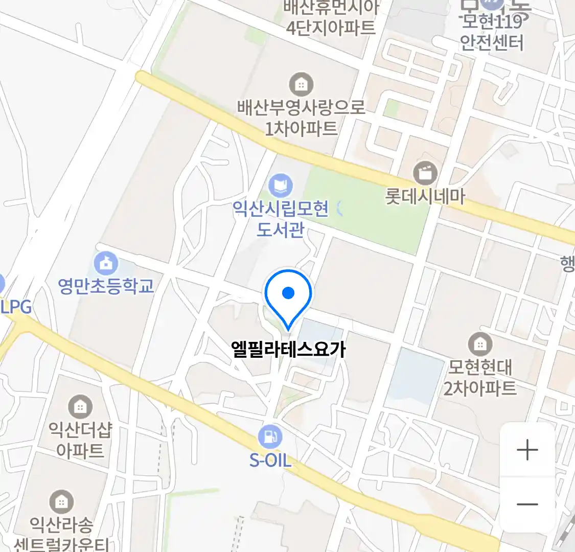 엘필라테스요가 위치