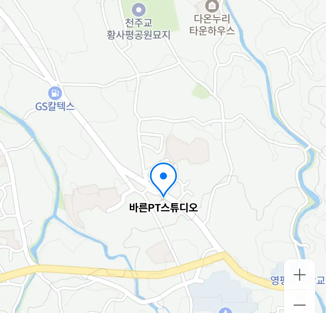 바른PT스튜디오 위치
