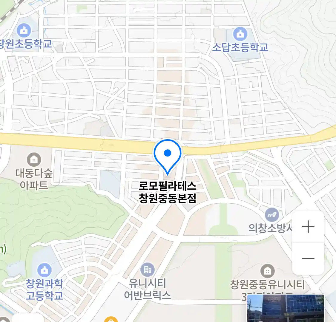 로모필라테스 창원중동본점 위치