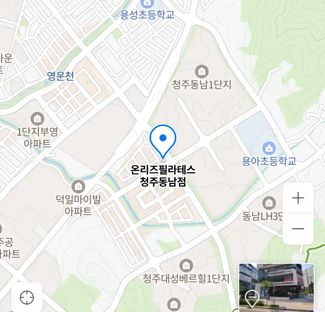 온리즈필라테스 청주동남점 위치