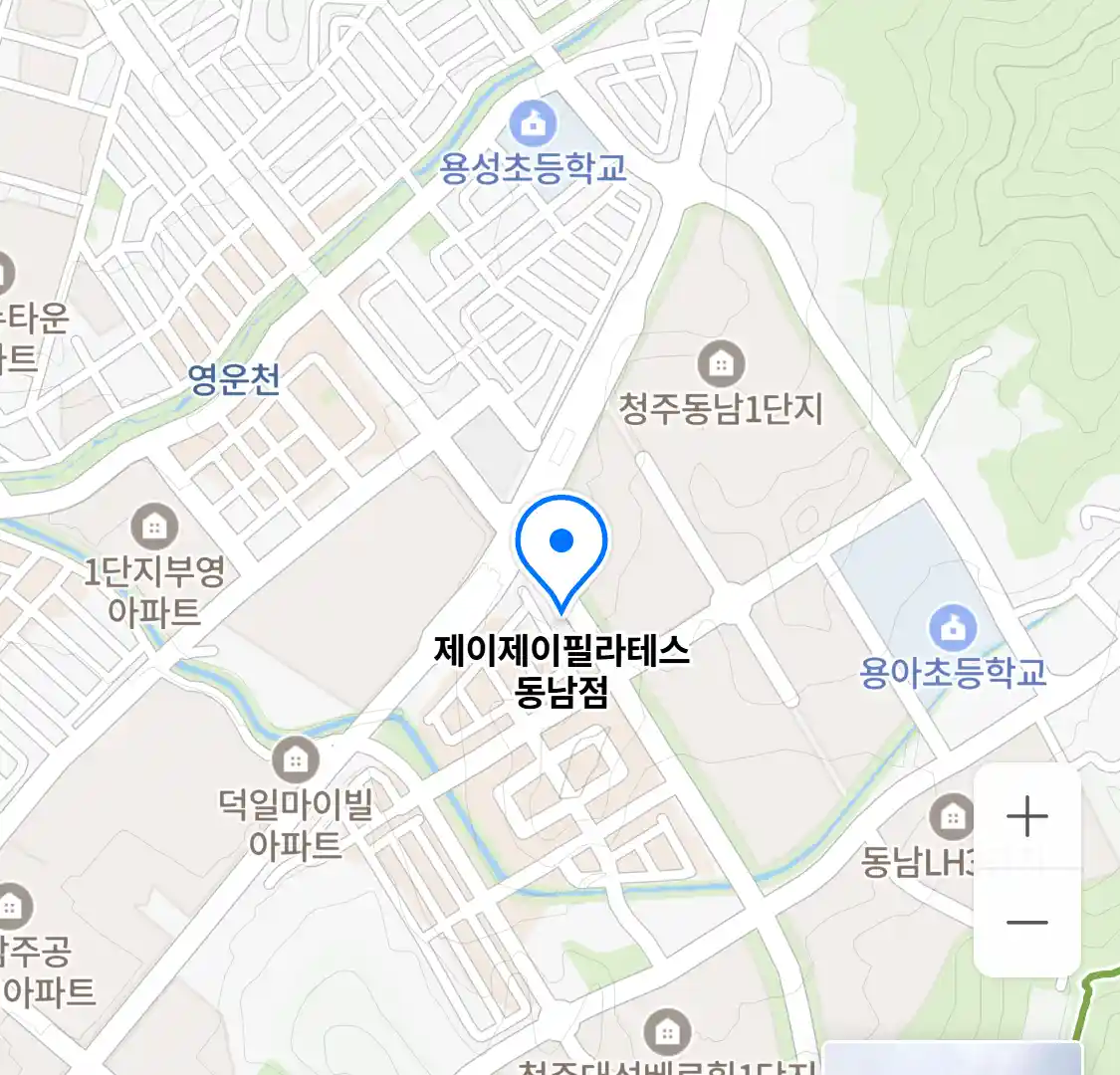 제이제이필라테스 동남점 위치