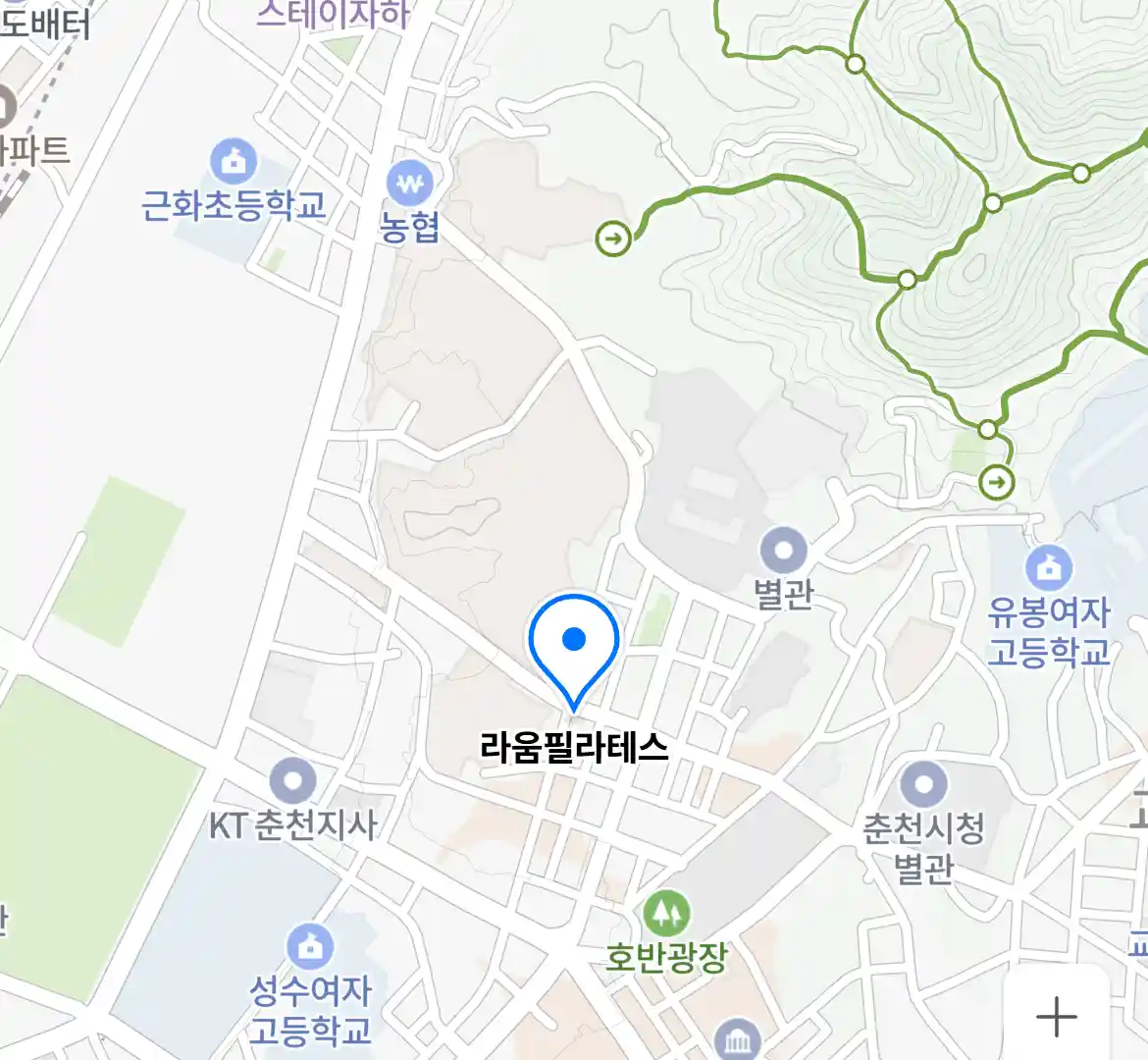 라움필라테스 위치