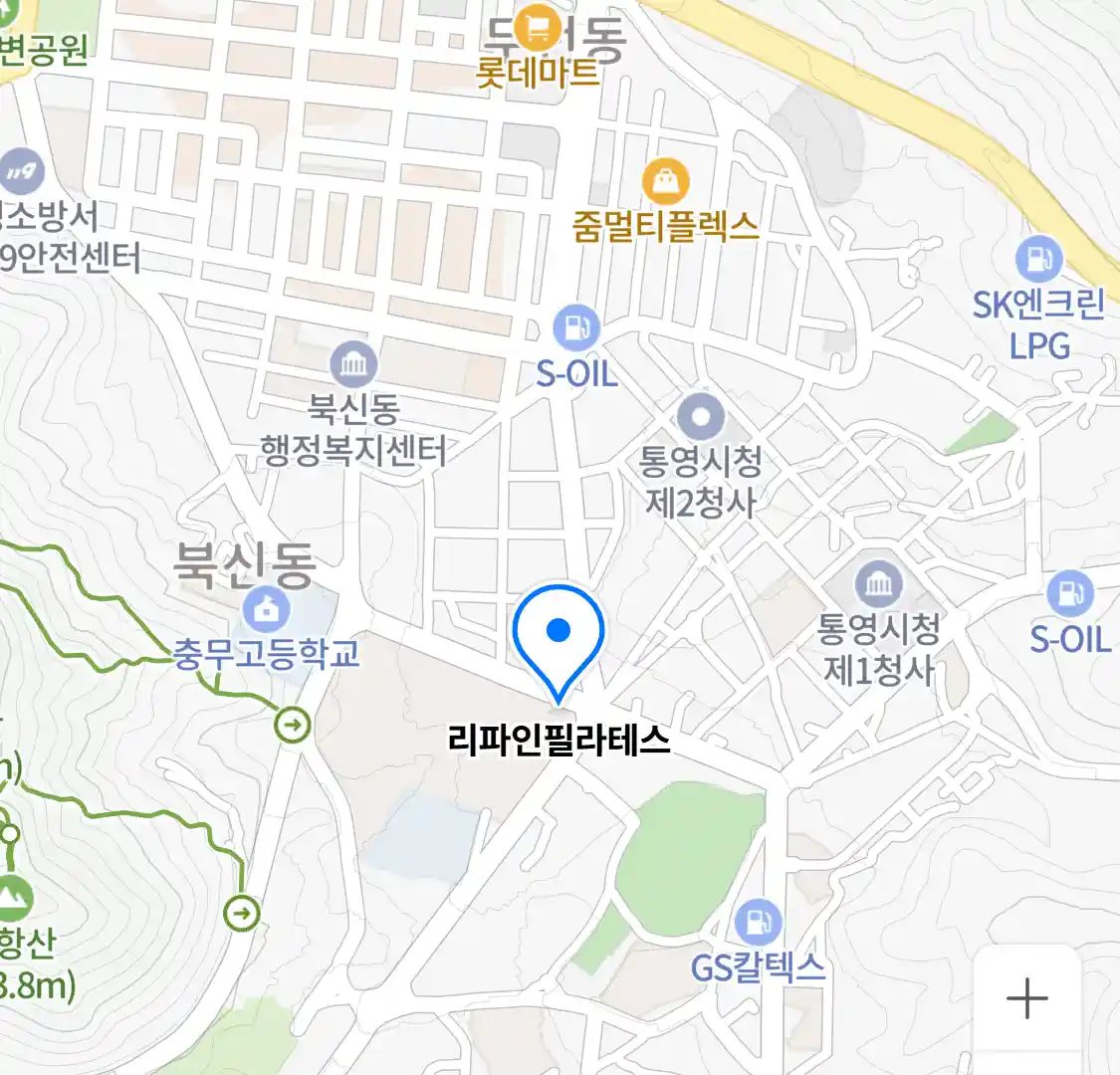 리파인필라테스 위치