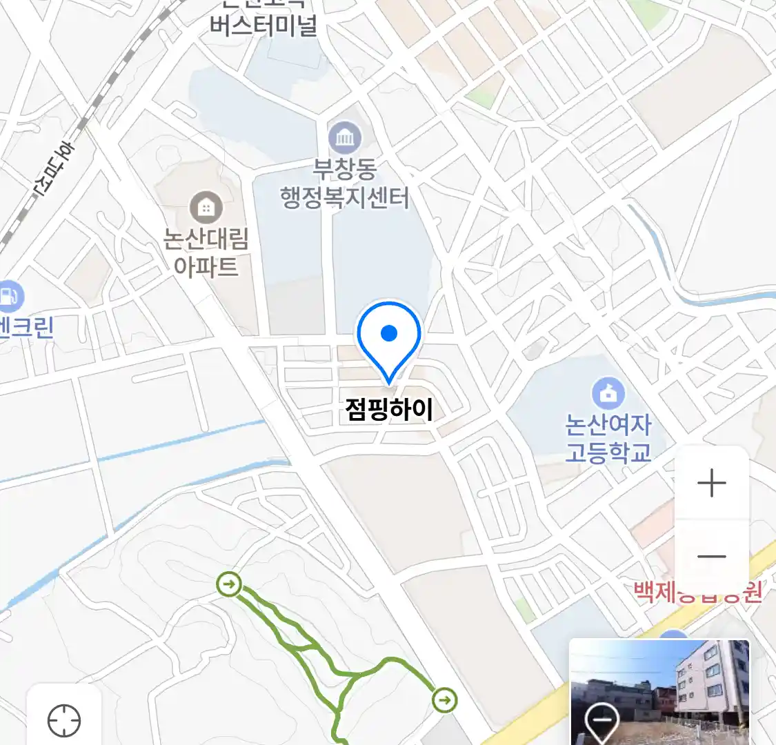 점핑하이 위치