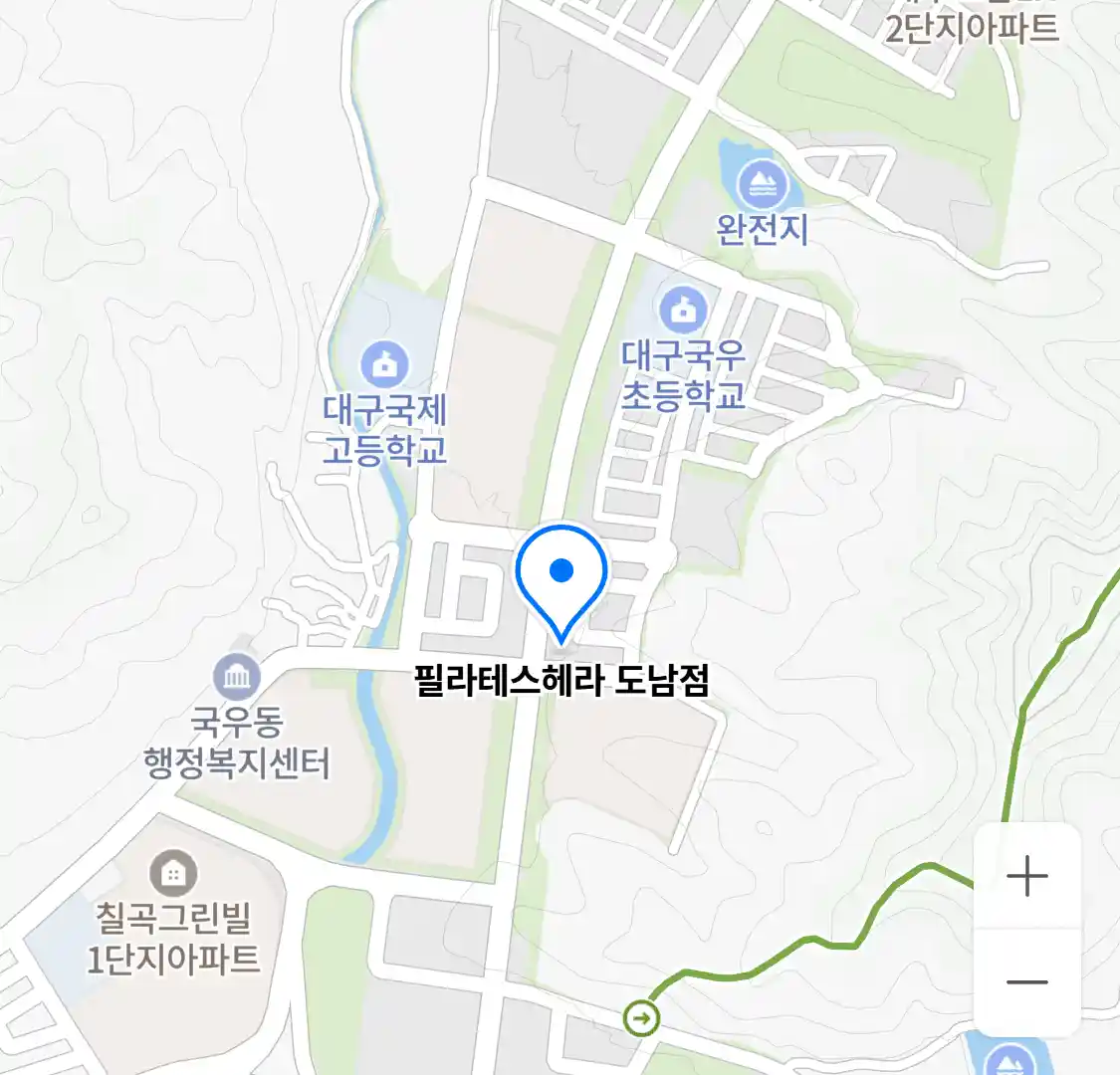 필라테스헤라 도남점 위치