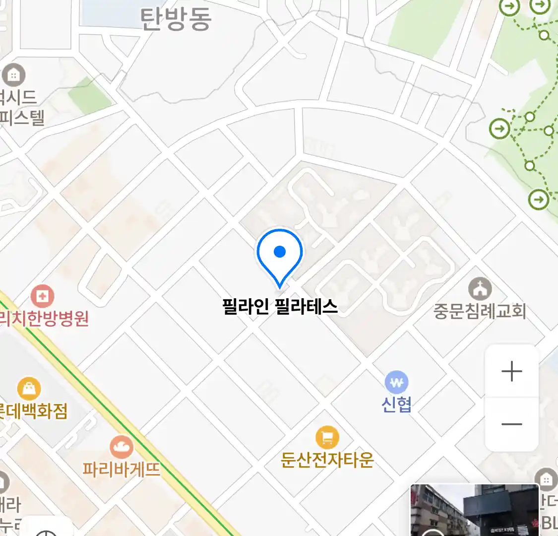 필라인 필라테스 위치