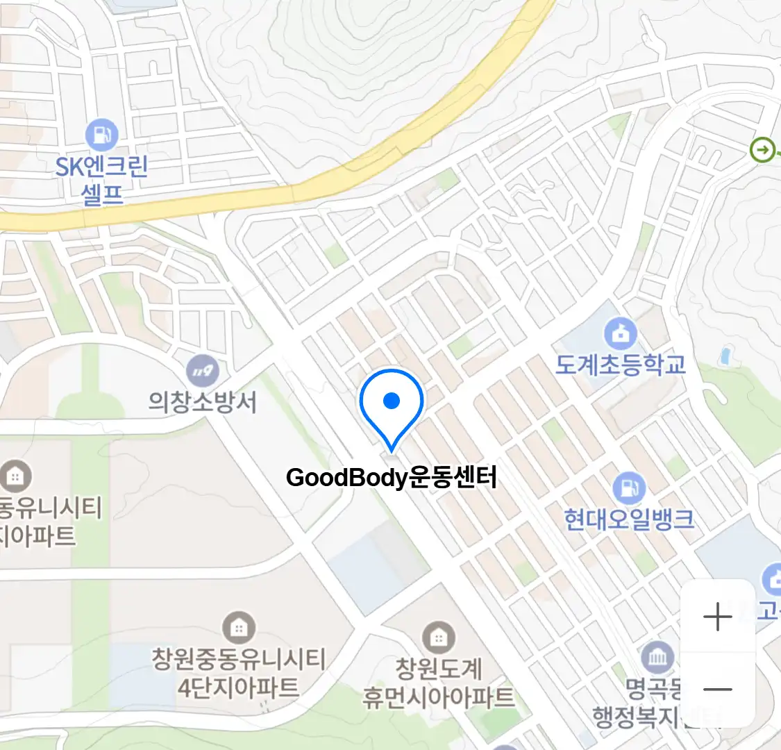 GoodBody운동센터 위치