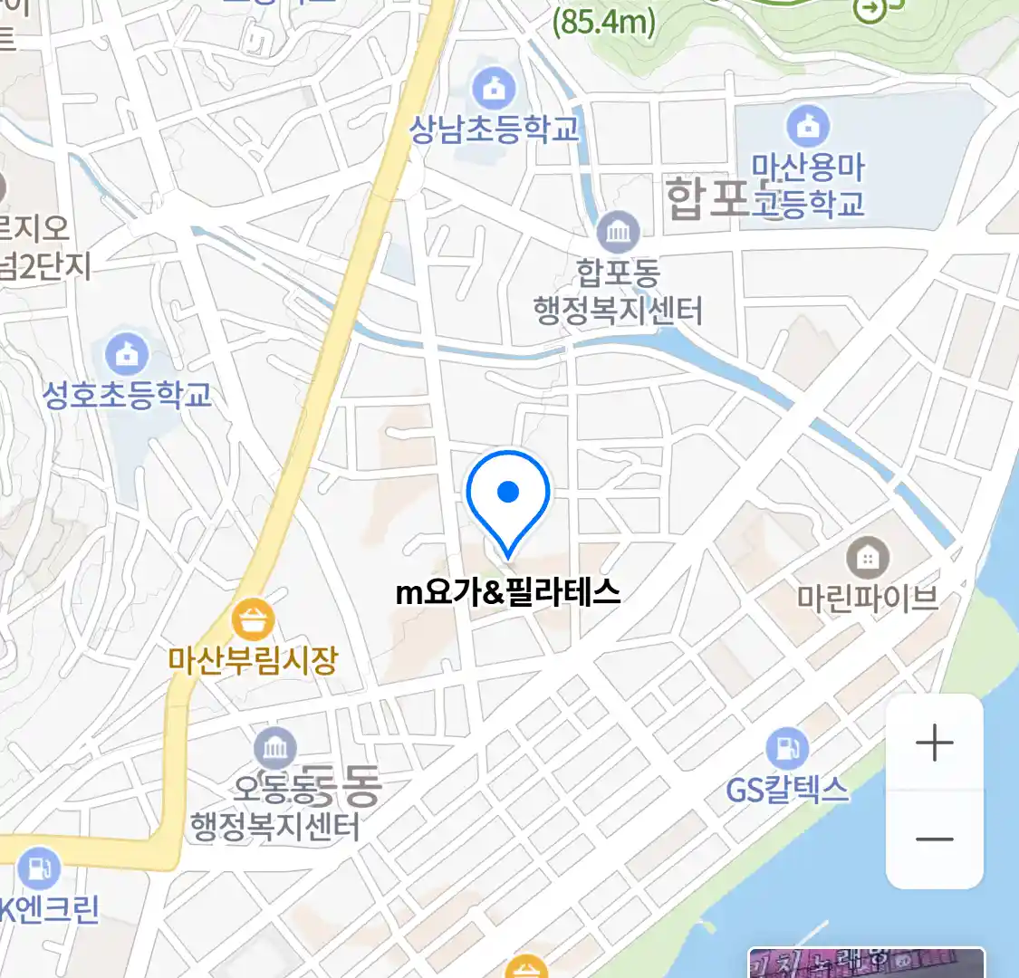 m요가&필라테스 위치
