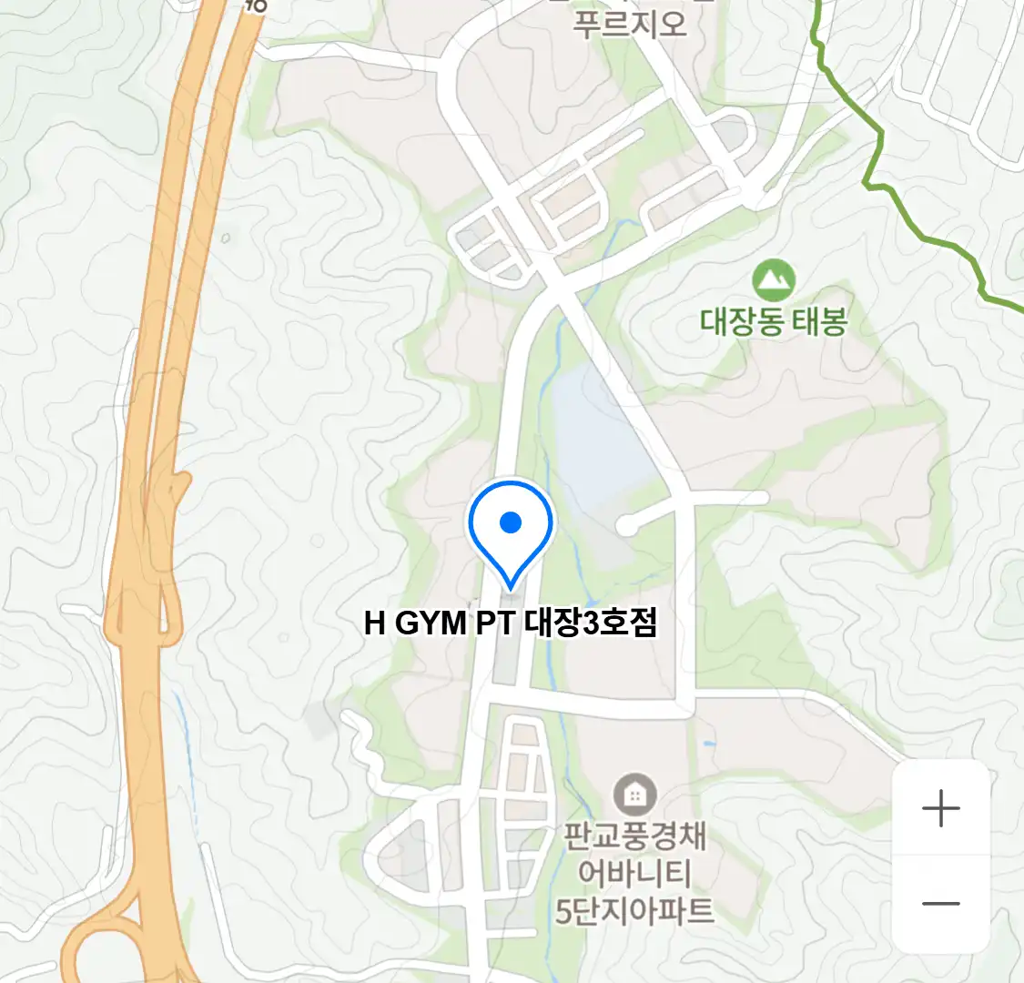 H GYM PT 대장3호점 위치