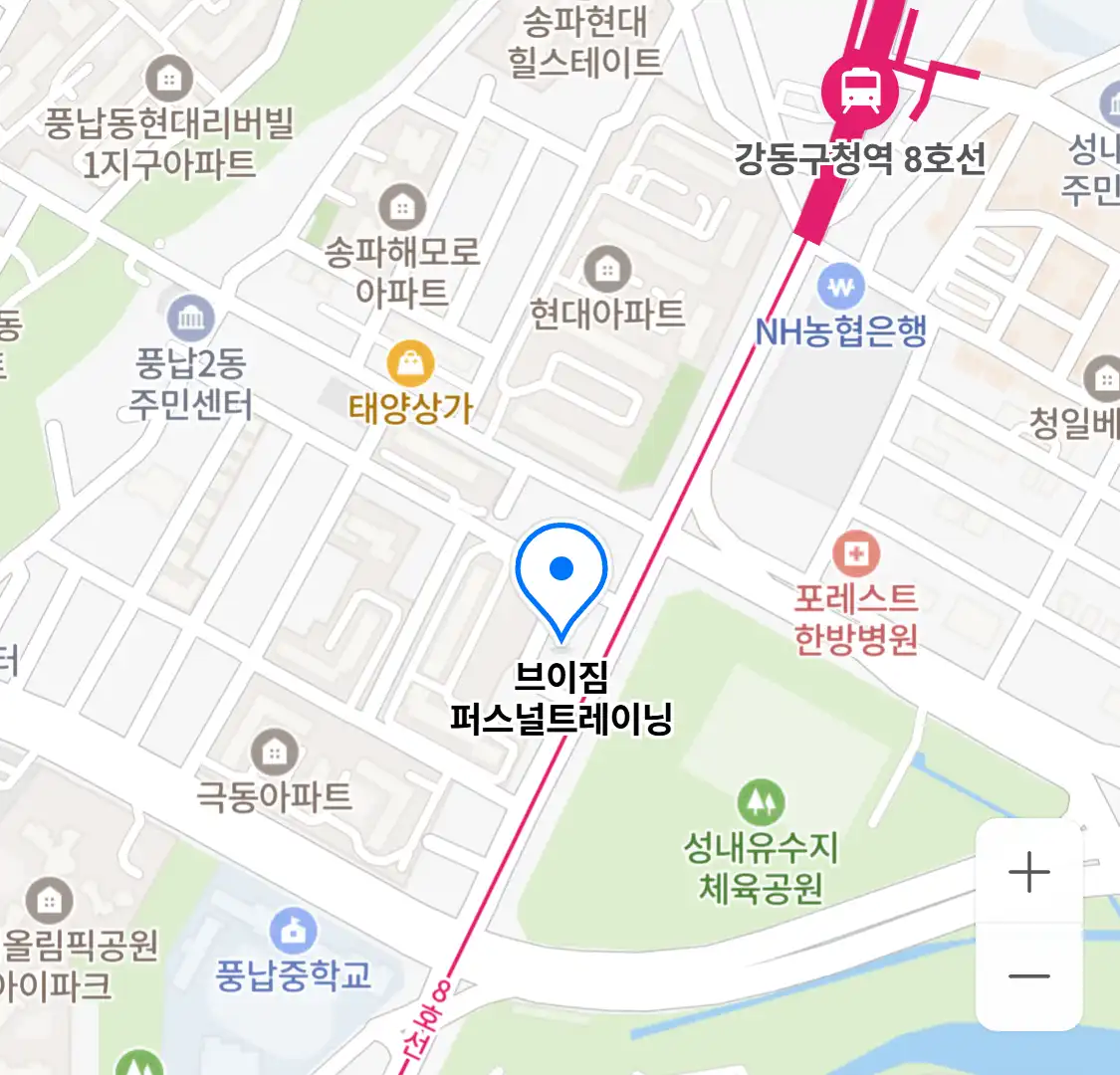 브이짐 퍼스널트레이닝 위치