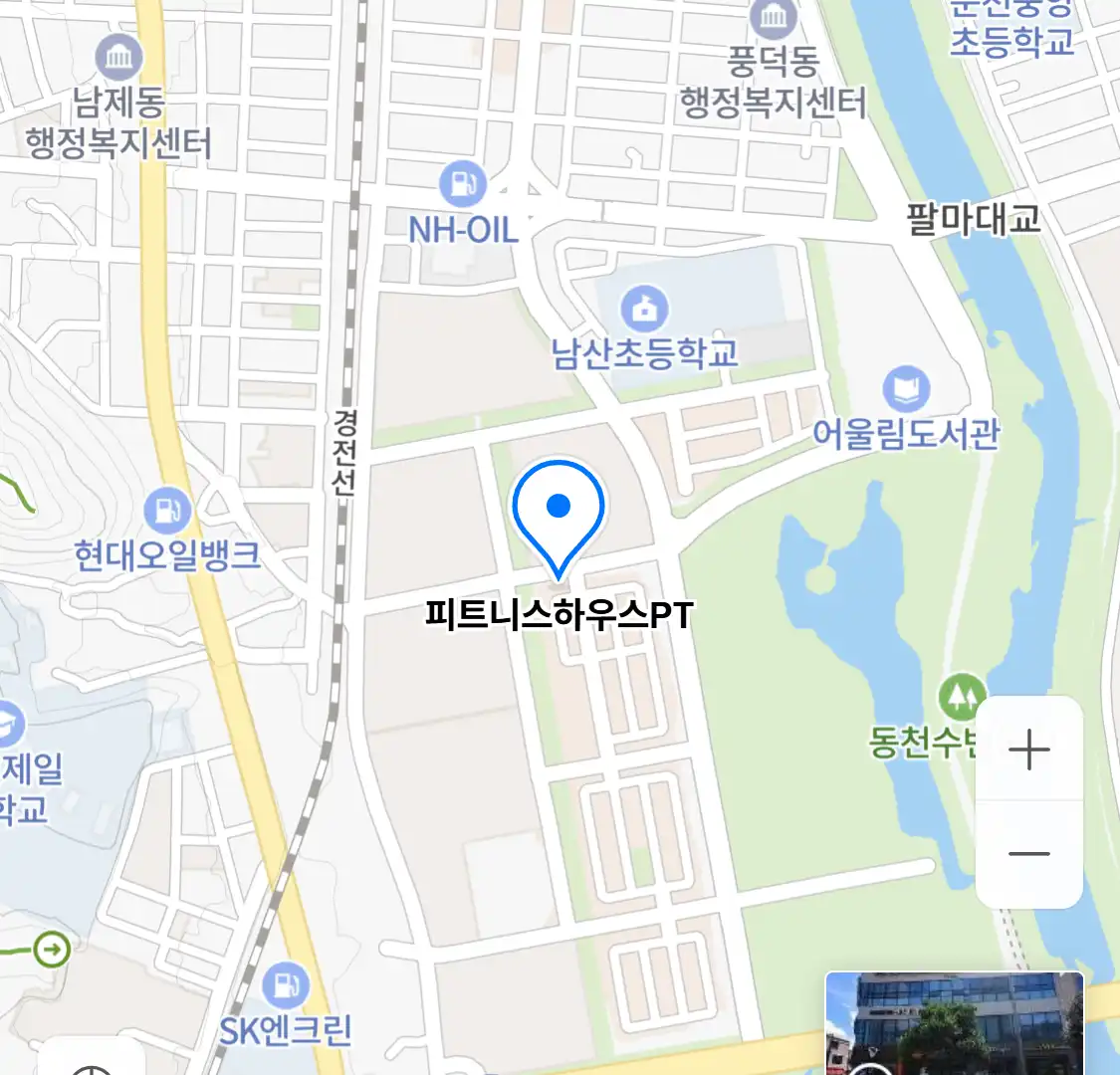 피트니스하우스PT 위치