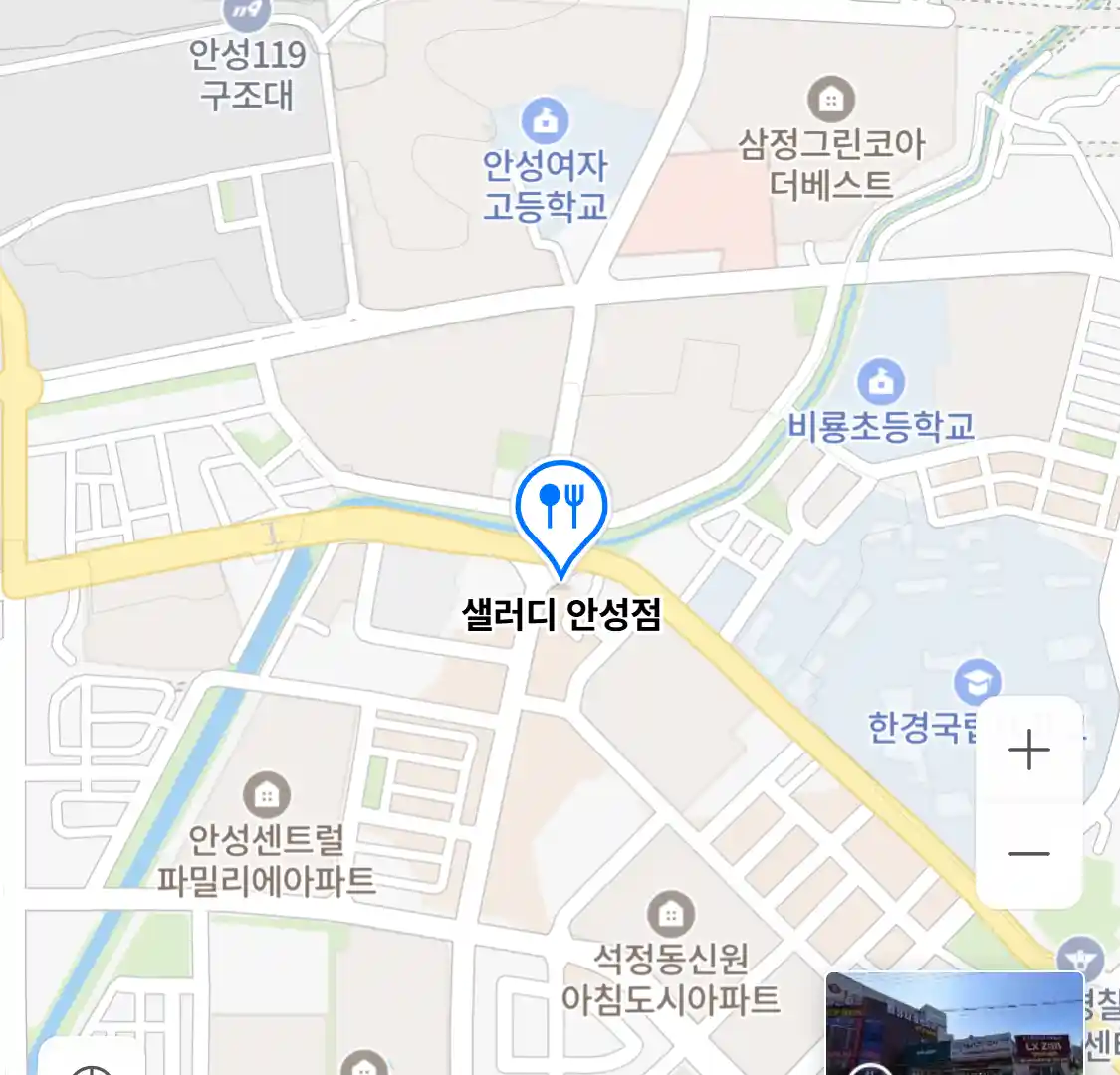샐러디 안성점