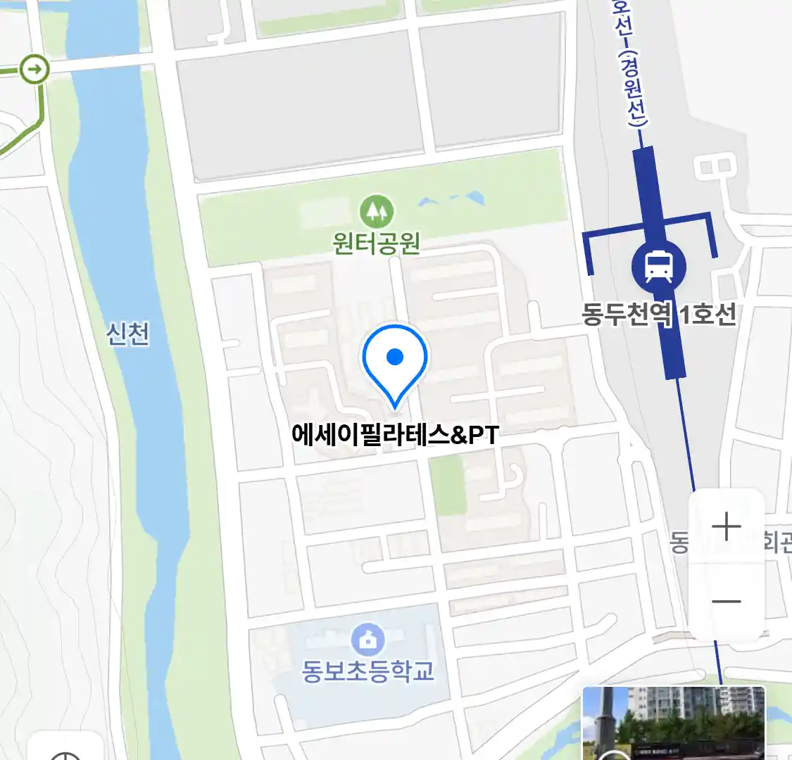 에세이필라테스&PT 위치