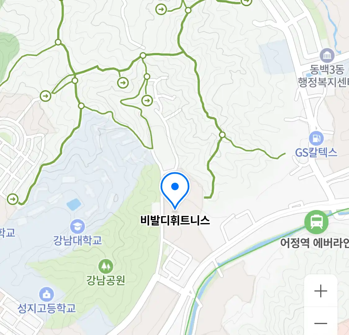 비발디휘트니스 위치