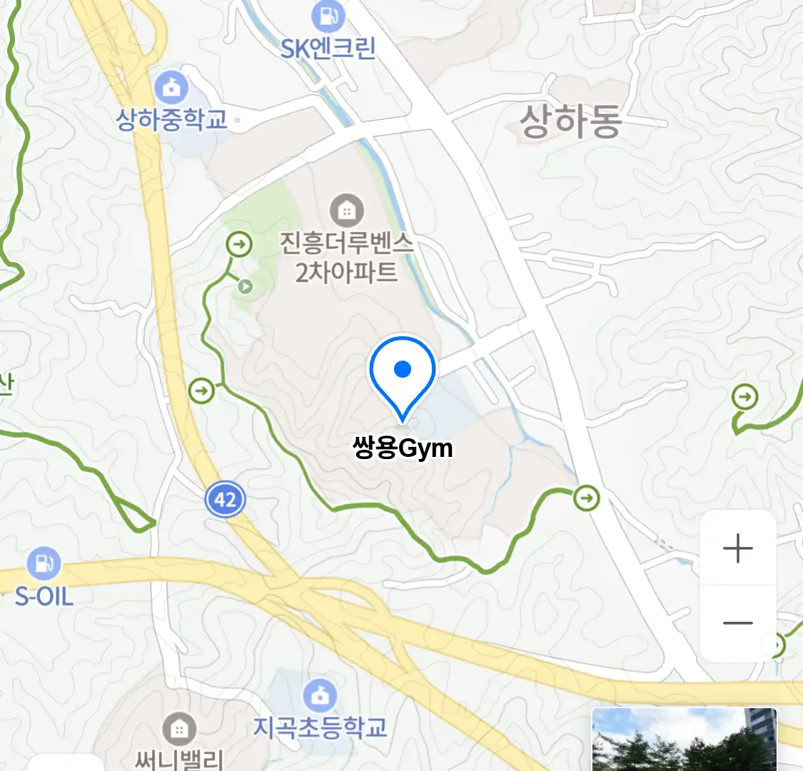 쌍용Gym 위치