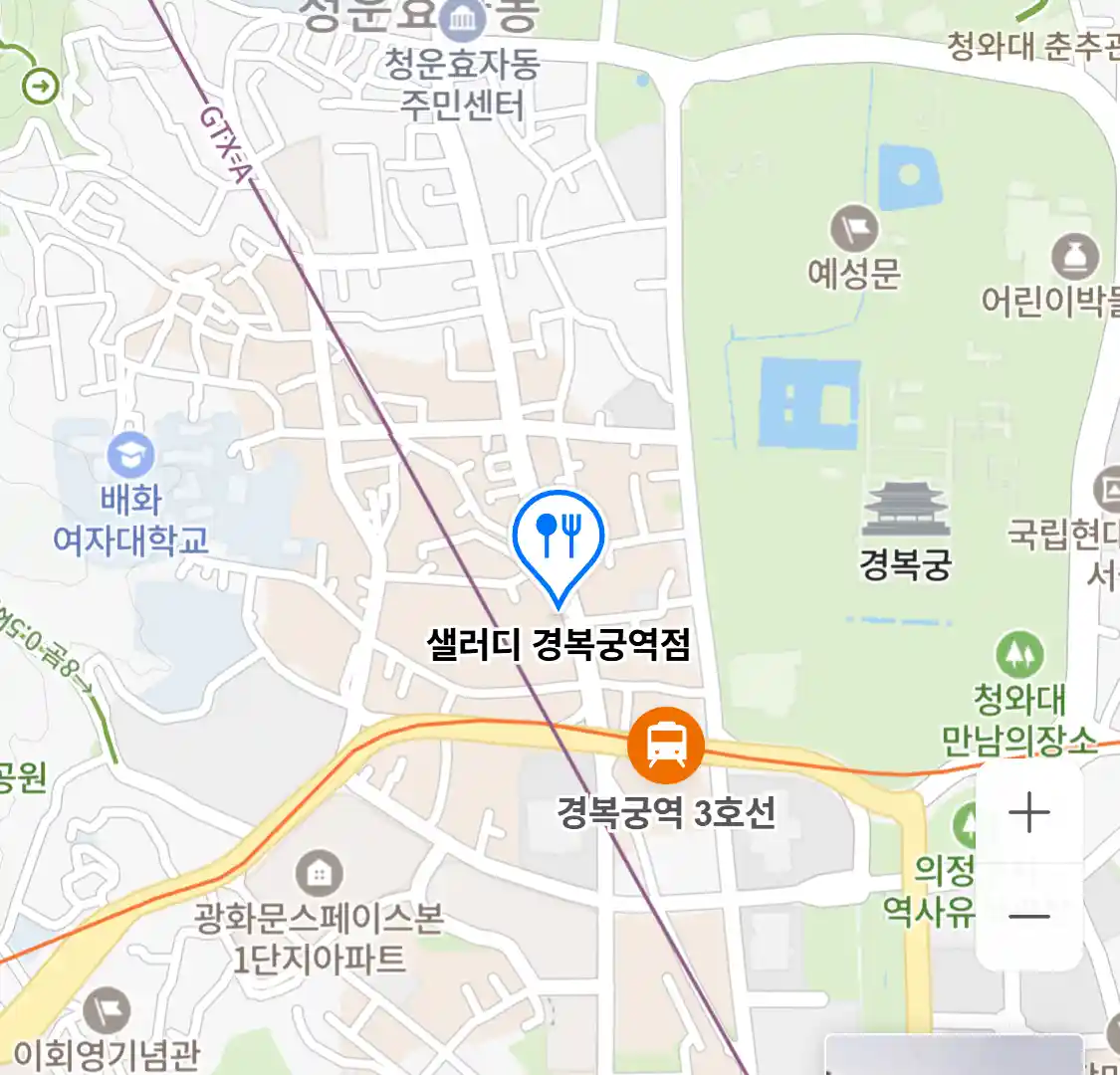샐러디 경복궁역점
