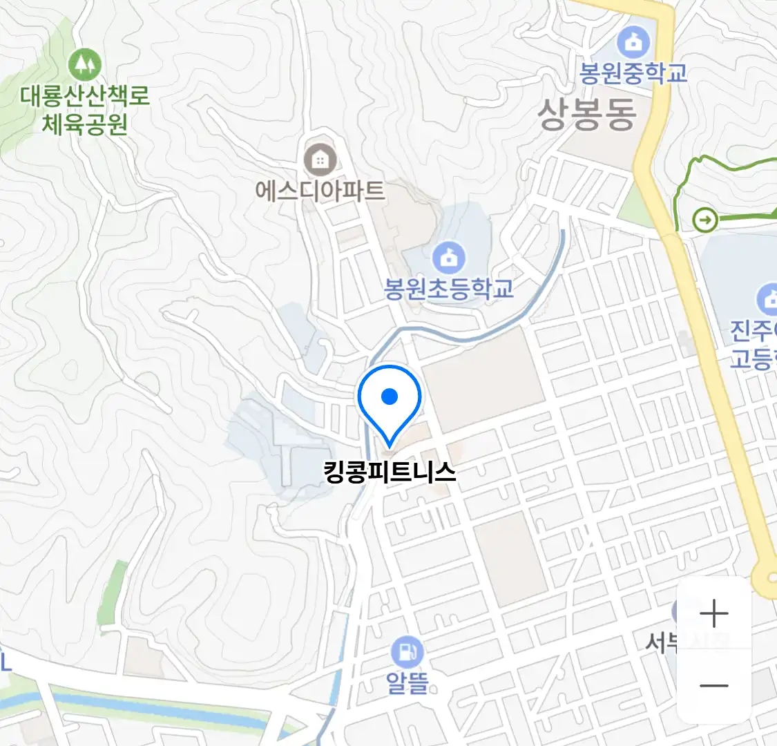 킹콩피트니스 위치